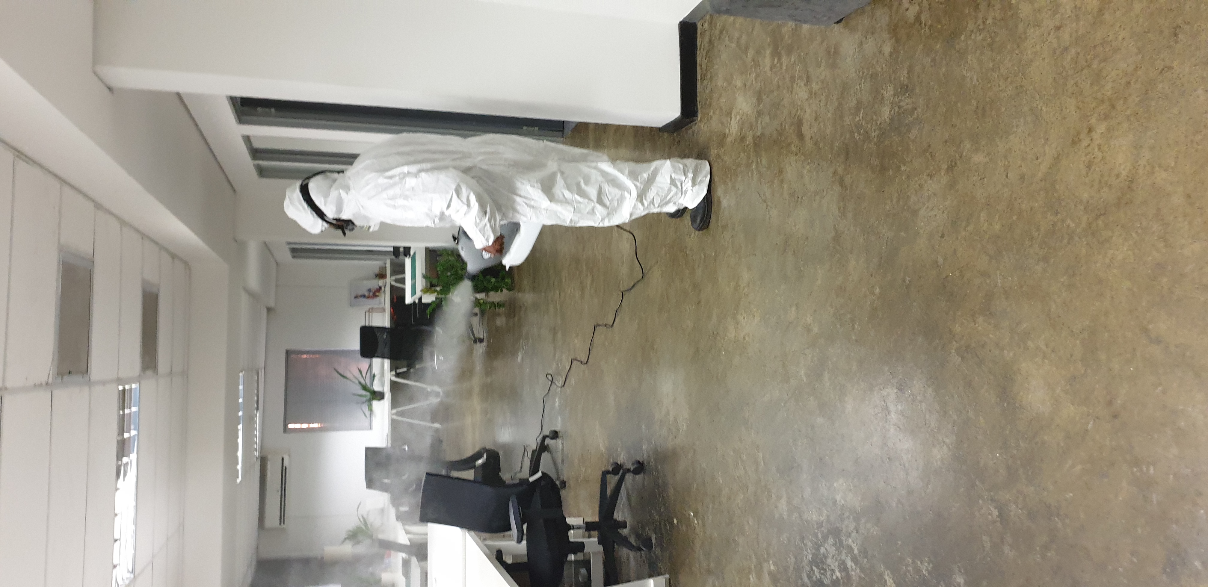 At work