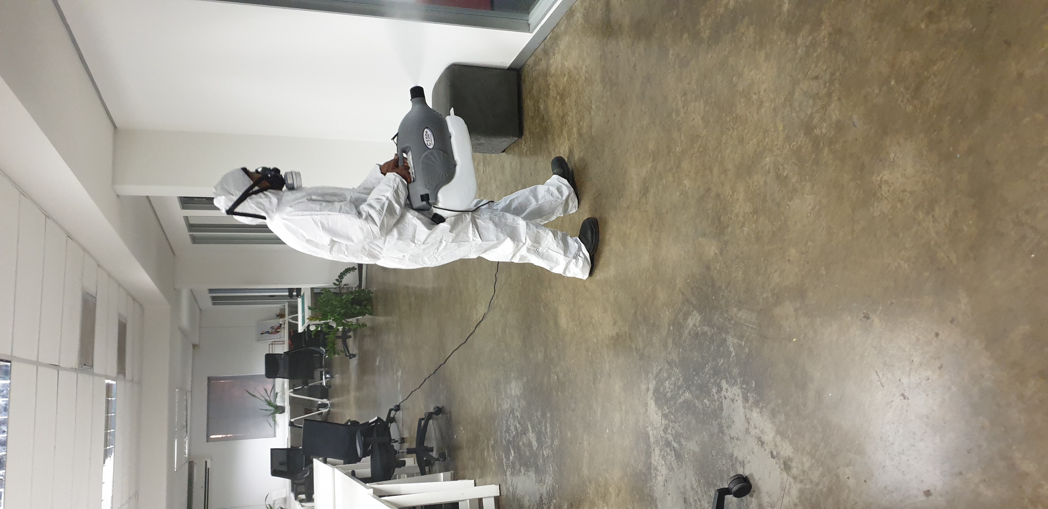 At work